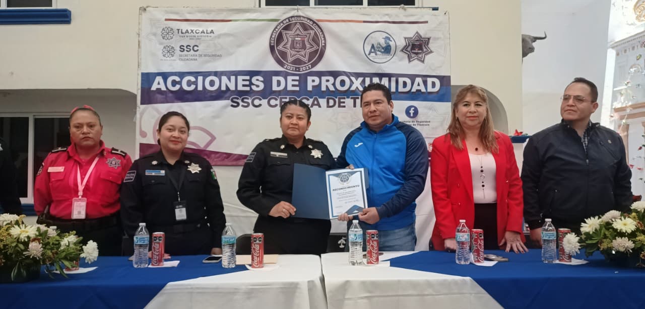 Ponen en marcha el programa 'La SSC cerca de ti' en Atltzayanca